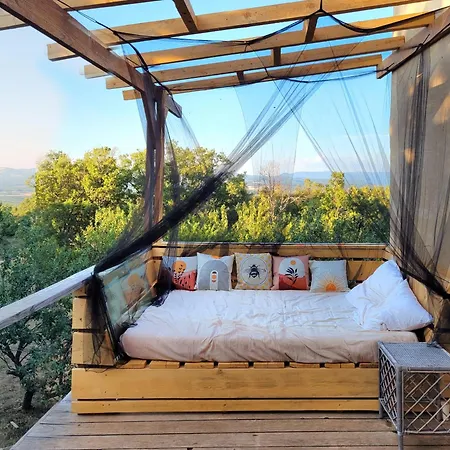 Ecolieu Silenciane Rum i privatbostad Simiane-la-Rotonde